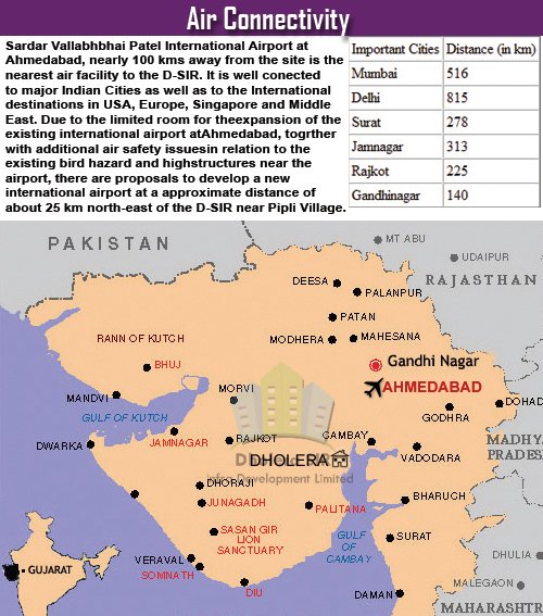 Airport and Port Connectivity Dholera